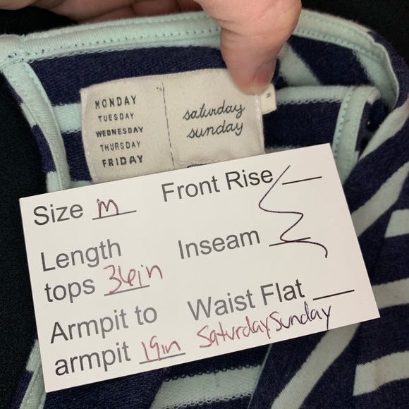 Sold Anthropologie | Saturday Sunday Dress Medium - Picture 7 of 8